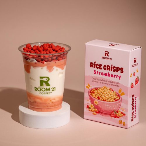 Strawberry Rice Crisps